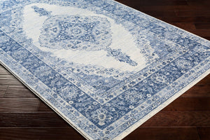 Livabliss Indigo Traditional Polypropylene Area Rug Turkey Woven Classic Living Room Accent IGO2305-4357
