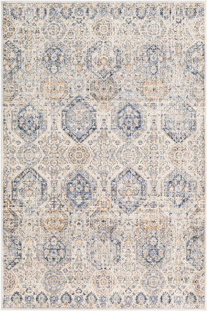 Livabliss Indigo Traditional Polypropylene Area Rug for Entryways Hallways and Compact Spaces Denim, Navy 1'11" x 2'11" IGO2308-2211