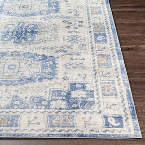 Livabliss Indigo Traditional Polypropylene Accent Rug for Entryways Bathrooms and Bedroom Floors IGO2328-2211