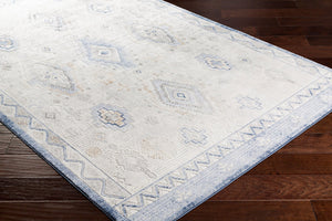 Livabliss Indigo Global Motif Polypropylene Accent Rug Soft Medium Pile for Entryway or Bedside IGO2333-2211