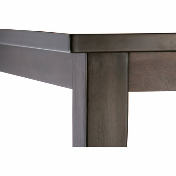 English Elm Eastwood Square Dining Table - Handcrafted Java Brown Finish For Stylish Dining & Versatile Use B136P158144