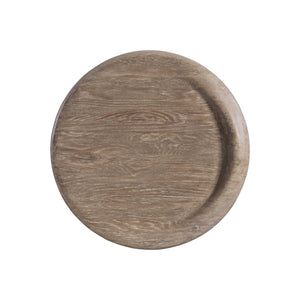 Bernhardt Bernhardt Sculptural Bryant Side Table In Aurum Cast Resin Wood-Grain Finish — Artful, Durable Accent 532122