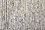 Feizy Rugs Brighton Wool/Viscose Hand Knotted Casual Rug Ivory/Taupe/Silver 5'-6" x 8'-6"