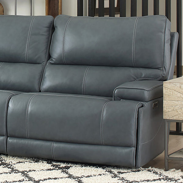 Parker House Parker Living Whitman Collectible Armless Recliner – Cordless Freedom With Elegant Design Blue Top Grain Leather With Match (X) Mwhi#811rph-p50-vaz