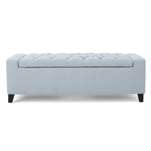 English Elm Guernsey Tufted Storage Ottoman with Lift Top Hidden Compartment for Living Rooms 59336.00LSKY