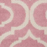 Nourison Jubilant JUB19 Machine Made Power-loomed Borderless Design Indoor Only Contemporary  Rug Pink, Pink 100% Polypropylene 99446479891