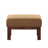 Homelegance By Top-Line Parcell Mission-Style Dark Oak Finish Wood Ottoman Brown Wood