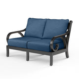 Monterey Loveseat in Spectrum Indigo w/ Self Welt SW3001-22-48080 Sunset West