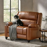 Christopher Knight Home® Noble House 49.5'' Wide Faux Leather Manual Standard Recliner