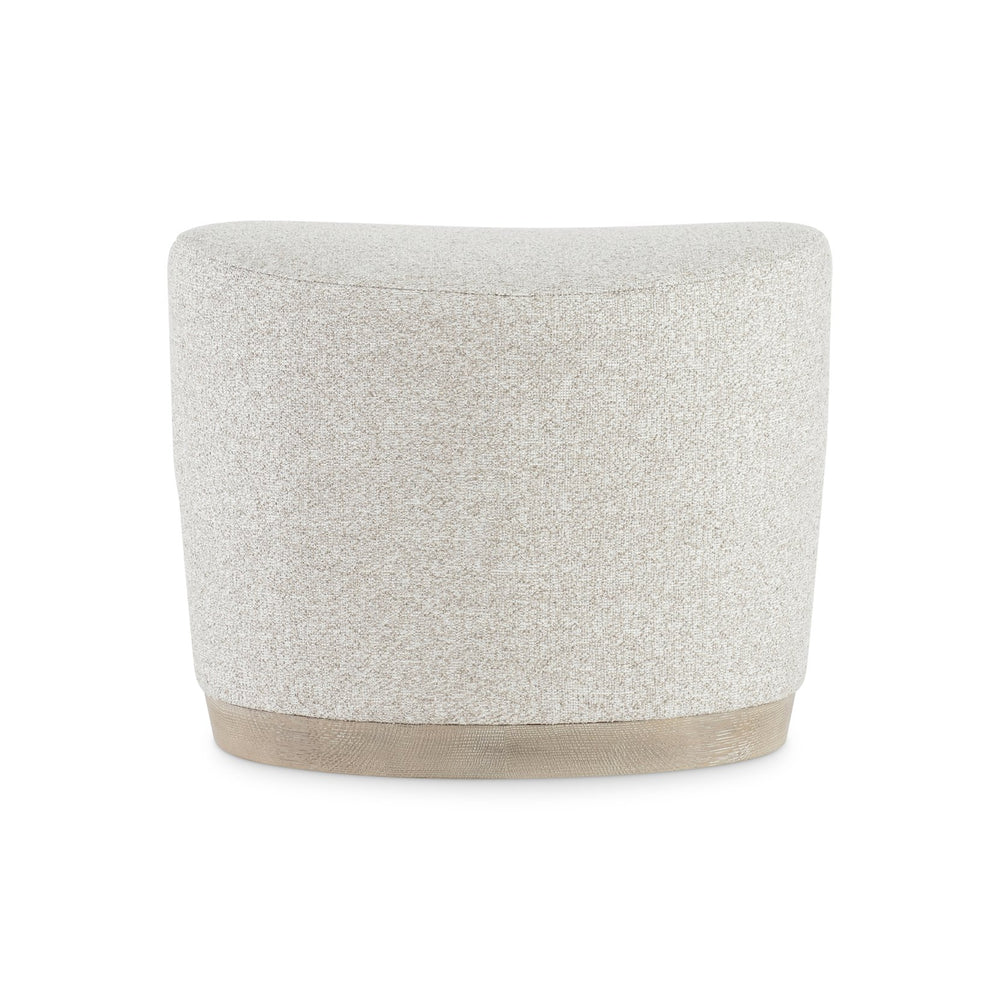 Bernhardt Bernhardt Loggia Bench — Upholstered Sloping Seat, Wire‑Brushed Oak Base, Performance Fabric, Durable Style 345505