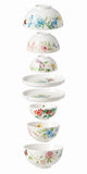 Lenox Butterfly Meadow Luna 8-Piece Nesting Dinnerware Set Multi, WHITE PORCELAIN 892493