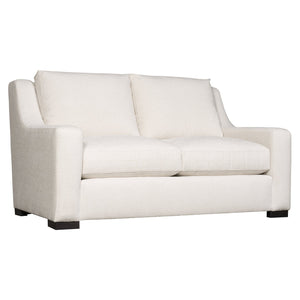 Bernhardt Bernhardt Germain Loveseat — Compact 66" Two-Seater With Plush Cushions, Wood Legs & Toss Pillows - Made to Order B2665A