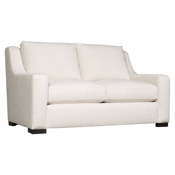 Bernhardt Bernhardt Germain Loveseat — Compact 66" Two-Seater With Plush Cushions, Wood Legs & Toss Pillows - Made to Order B2665A
