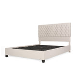 Christopher Knight Home® - Noble House - - Scout Fully Upholstered Queen Whole Bed-Headboard-New