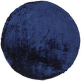 Feizy Rugs Indochine Plush Hand-tufted Polyester Shag Rug - Luxurious High Pile For Contemporary Spaces Blue,Black Polyester 4944550fdbl000n80