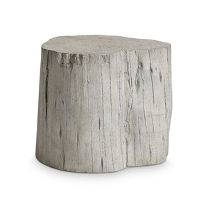 Bernhardt Bernhardt Bois Faux Wood Resin Cocktail Table Sculpted Tree Trunk Living Room Accent 20" 581012