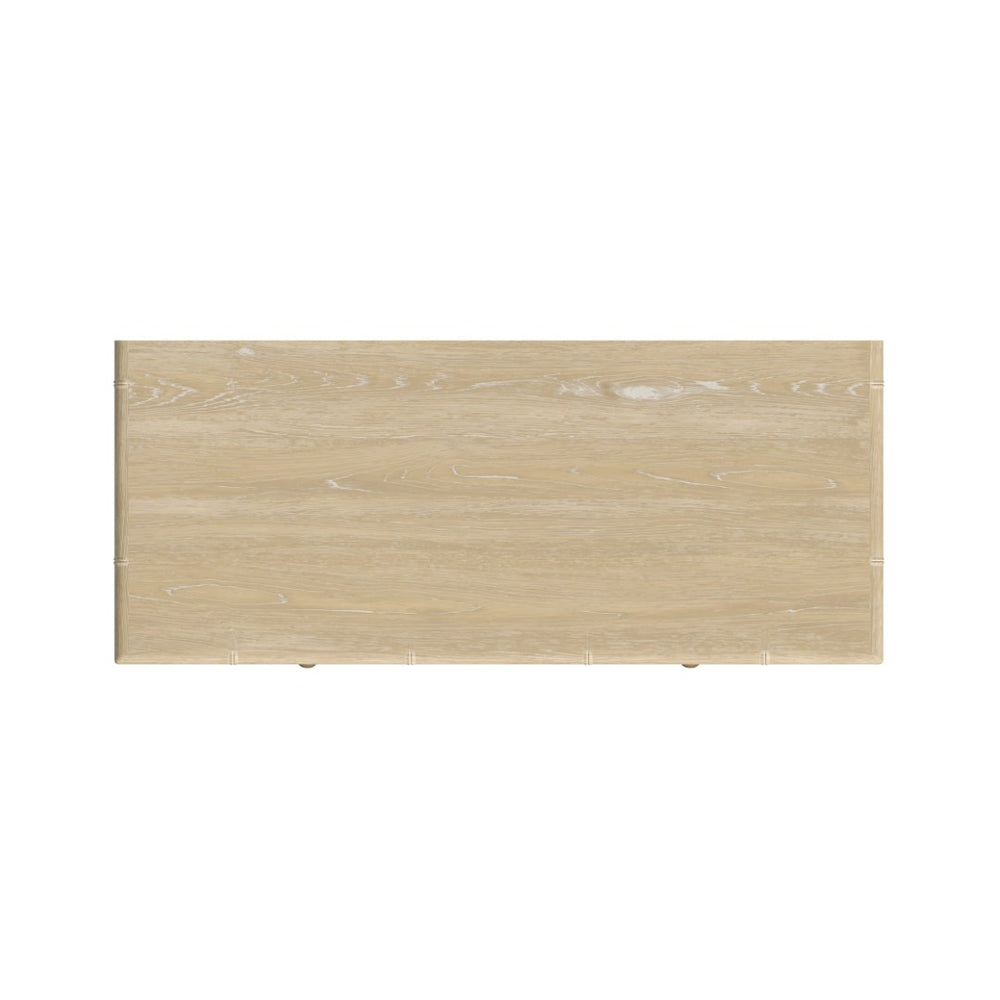 A.R.T. Furniture Haven Bachelor's Chest: Vintage-Inspired Storage with Ribbed Drawers & Soft Sun-Bleached Finish 339158-2325