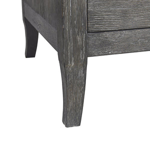 Bernhardt Bernhardt Tribeca Tall Drawer Chest With Tadon White Oak Finish, 5 Soft‑Close Drawers, Rustic Style 333118