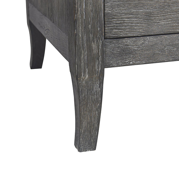 Bernhardt Bernhardt Tribeca Tall Drawer Chest With Tadon White Oak Finish, 5 Soft‑Close Drawers, Rustic Style 333118