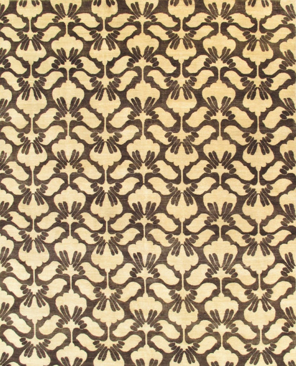 Pasargad Home Ikat Collection Luxurious Hand-knotted Wool Area Rug For Traditional Elegance   Ikat-12 8x10