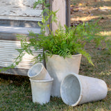 Distressed Concrete Tall Planter, Medium ECL20515 Park Hill