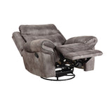 Steve Silver Nashville Glider Recliner Grey NH850RG