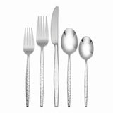 Lenox Oneida Revolve 20 Piece Everyday Flatware Set, Service for 4 Metallic, STAINLESS METAL B1057020AL21