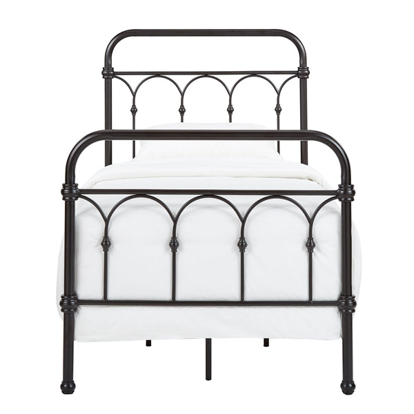 Homelegance By Top-Line Gracen Casted Knot Metal Bed Brown Metal
