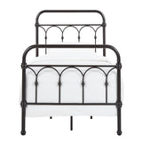 Homelegance By Top-Line Gracen Casted Knot Metal Bed Brown Metal