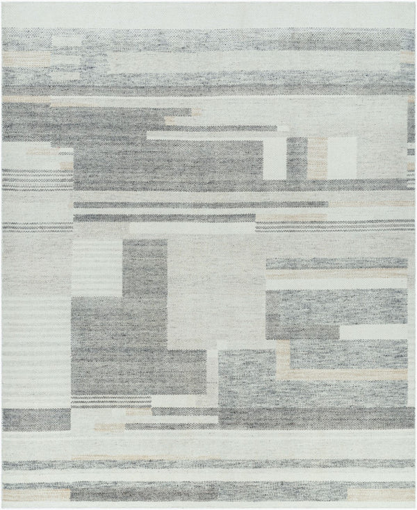 Surya Castillo Handmade 2' X 3' Wool Rug - Luxurious Mid-century Modern Design, Soft Feel, Timeless Style Ivory Wool Ill2301-23