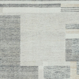 Surya Castillo Handmade 2' X 3' Wool Rug - Luxurious Mid-century Modern Design, Soft Feel, Timeless Style Ivory Wool Ill2301-23