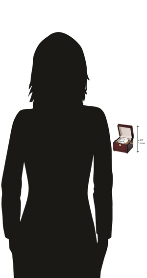 Hekman Furniture 645443 Bailey Tabletop Clock - Elegant Rosewood Finish With Brass Accents For Timeless Home Decor Rosewood Bailey Tabletop Clock 645443