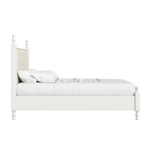 A.R.T. Furniture Haven Canopy Bed: Vintage-Inspired Elegance with Upholstered Headboard for a Serene Bedroom Retreat 339135-2367