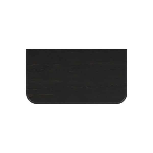 Atrium 3 Drawer Nightstand - Modern Neoclassical Design with USB Charger & Pullout Shelf for Storage