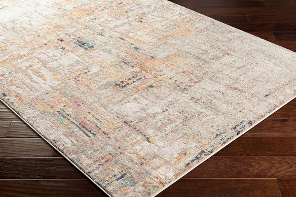 Livabliss Illusions Geometric Accent Rug Machine Woven Polypropylene for Modern Entryway Decor Cream, Light Gr 8'10" x 12' ILS2300-912