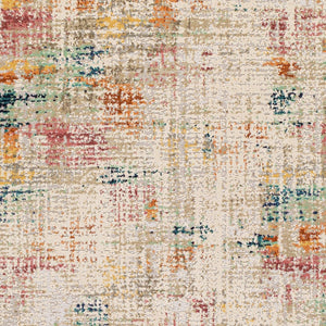 Livabliss Illusions Geometric Accent Rug Machine Woven Polypropylene for Modern Living Spaces Cream, Light Gr 8'10" x 12' ILS2303-912