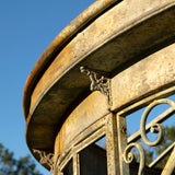 Park Hill Aged Metal Gazebo EDX90088