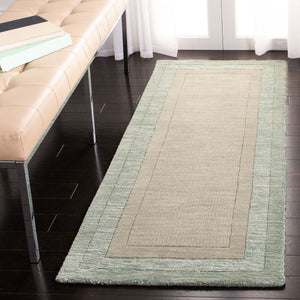 Safavieh Impression IM821 Hand Loomed  Rug Green / Beige IM821D-9
