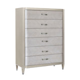 Zoey 6 Drawer Chest Silver P344124 Pulaski Furniture