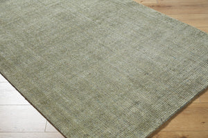 Surya Iman 2' X 3' Handmade Rug - Luxurious Hand-knotted Viscose & New Zealand Wool, Perfect For Any Space Slate Gray Viscose,Nz Wool Ima2302-576