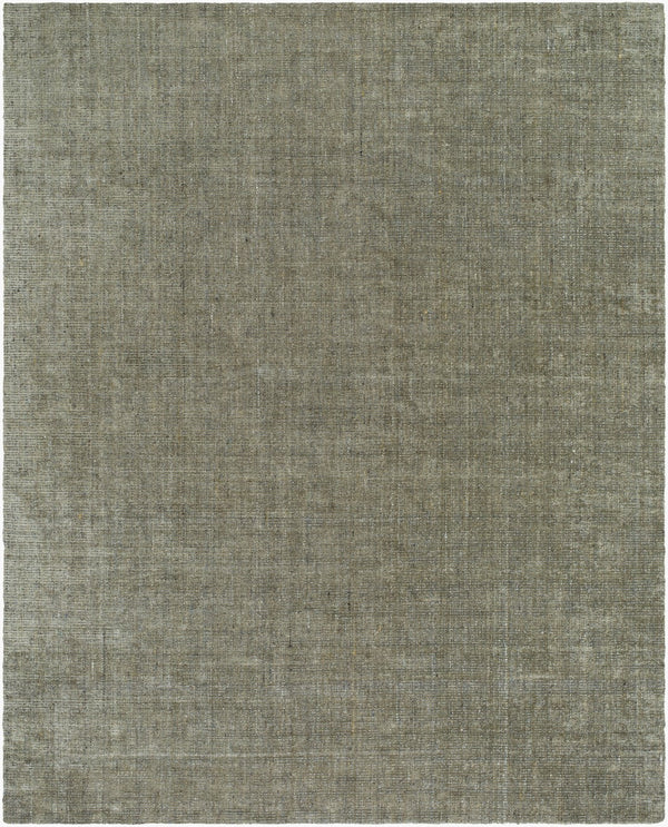Surya Iman 2' X 3' Handmade Rug - Luxurious Hand-knotted Viscose & New Zealand Wool, Perfect For Any Space Slate Gray Viscose,Nz Wool Ima2302-810