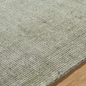 Surya Iman 2' X 3' Handmade Rug - Luxurious Hand-knotted Viscose & New Zealand Wool, Perfect For Any Space Slate Gray Viscose,Nz Wool Ima2302-576