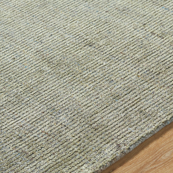 Surya Iman 2' X 3' Handmade Rug - Luxurious Hand-knotted Viscose & New Zealand Wool, Perfect For Any Space Slate Gray Viscose,Nz Wool Ima2302-576