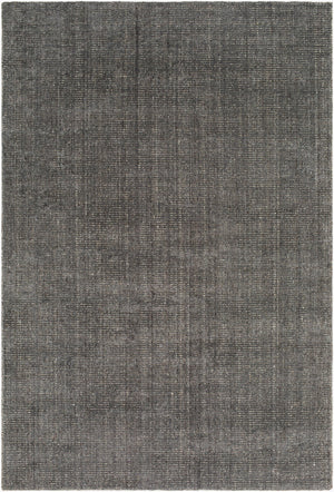 Surya Iman 2' X 3' Handmade Rug - Luxurious Hand-knotted Viscose & New Zealand Wool, Perfect For Any Space Charcoal Viscose,Nz Wool Ima2304-23