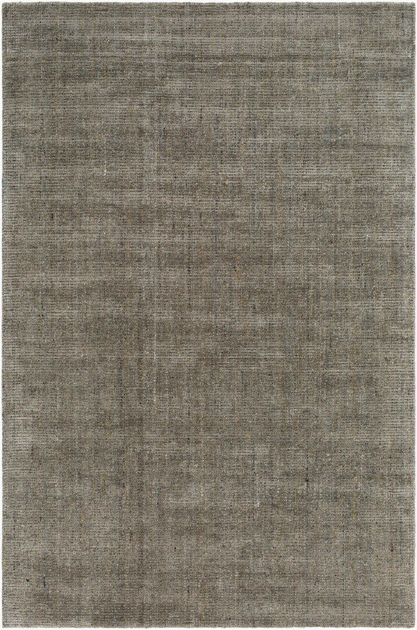 Surya Iman 2' X 3' Handmade Rug - Luxurious Hand-knotted Viscose & New Zealand Wool, Perfect For Any Space Charcoal Viscose,Nz Wool Ima2306-23