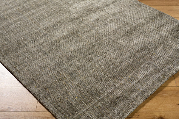 Surya Iman 2' X 3' Handmade Rug - Luxurious Hand-knotted Viscose & New Zealand Wool, Perfect For Any Space Charcoal Viscose,Nz Wool Ima2306-23