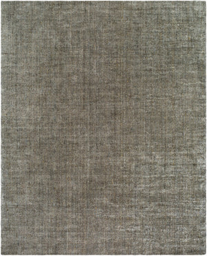Surya Iman 2' X 3' Handmade Rug - Luxurious Hand-knotted Viscose & New Zealand Wool, Perfect For Any Space Charcoal Viscose,Nz Wool Ima2306-810