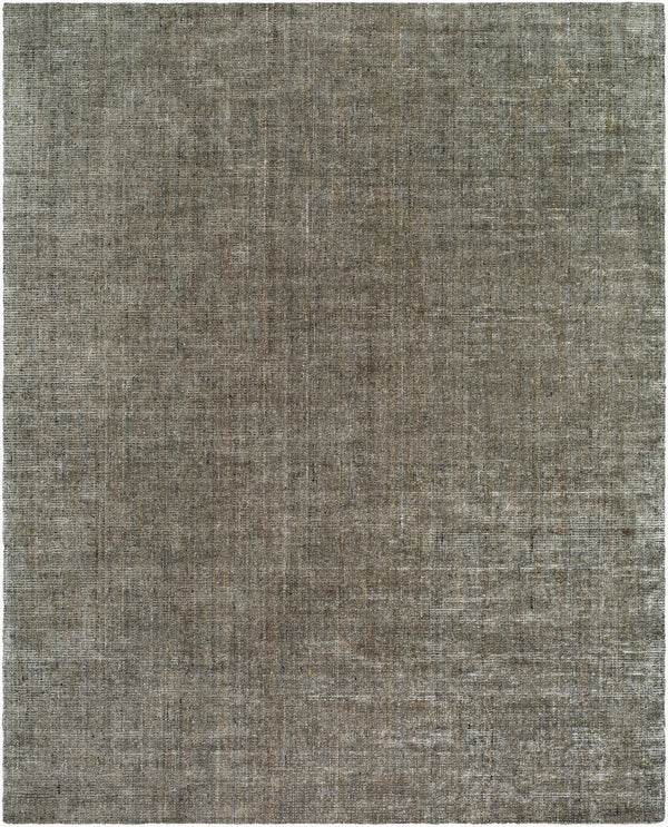 Surya Iman 2' X 3' Handmade Rug - Luxurious Hand-knotted Viscose & New Zealand Wool, Perfect For Any Space Charcoal Viscose,Nz Wool Ima2306-810