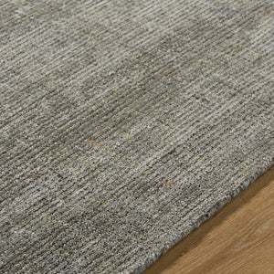 Surya Iman 2' X 3' Handmade Rug - Luxurious Hand-knotted Viscose & New Zealand Wool, Perfect For Any Space Charcoal Viscose,Nz Wool Ima2306-23