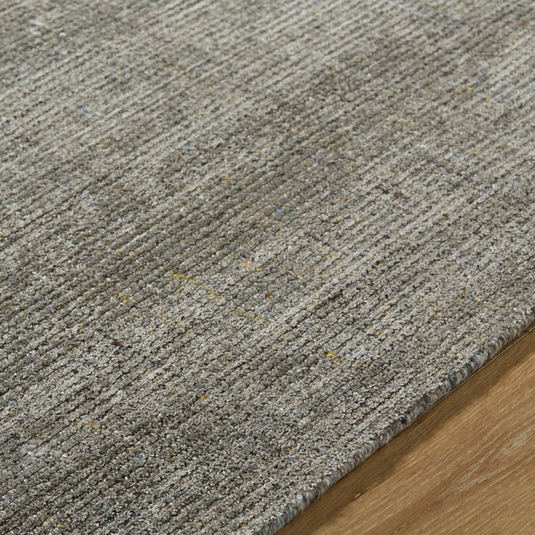 Surya Iman 2' X 3' Handmade Rug - Luxurious Hand-knotted Viscose & New Zealand Wool, Perfect For Any Space Charcoal Viscose,Nz Wool Ima2306-23